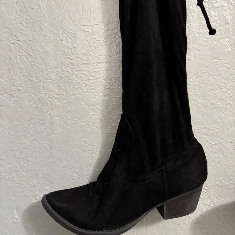 SO Black Over-the-Knee Women's Boots